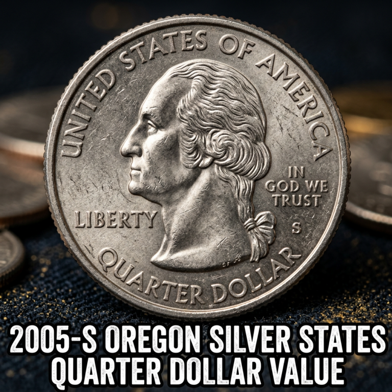 2005-S Oregon Silver State Quarter Dollar Value and What It's Really Worth
