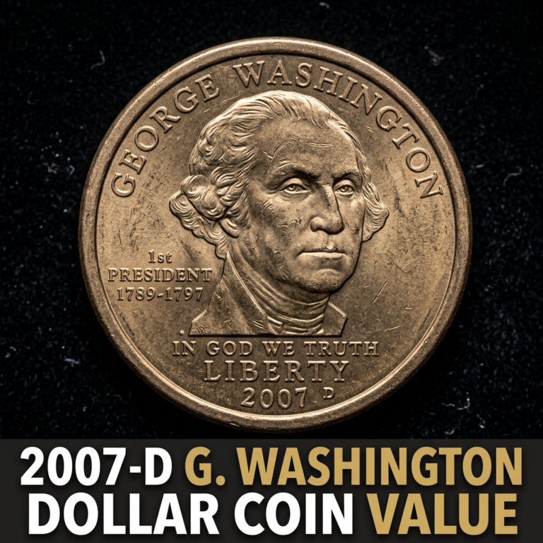 2007-D George Washington Dollar Coin Value and What Yours Is Worth