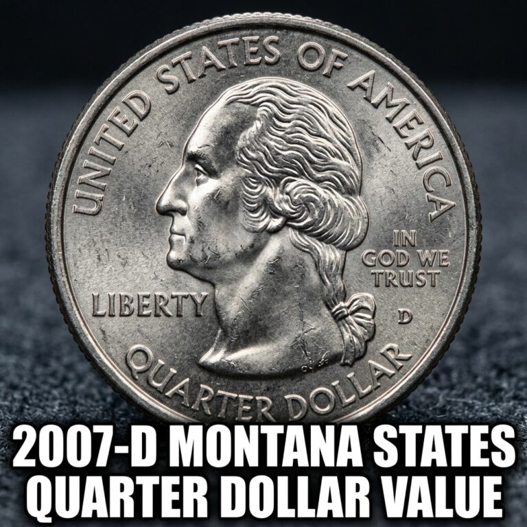 2007-D Montana State Quarter Value Guide What This Coin Is Worth and Where to Find the Best Prices