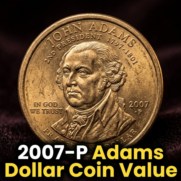2007-P Adams Dollar Coin Value Guide What Is It Worth and Why
