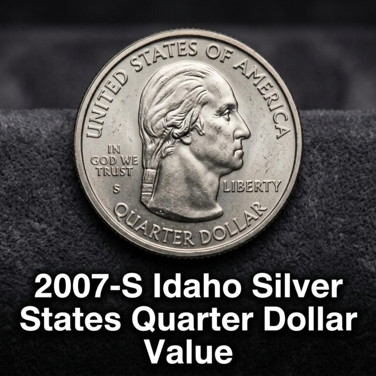 2007-S Idaho Silver States Quarter Dollar Value and What It's Worth Today