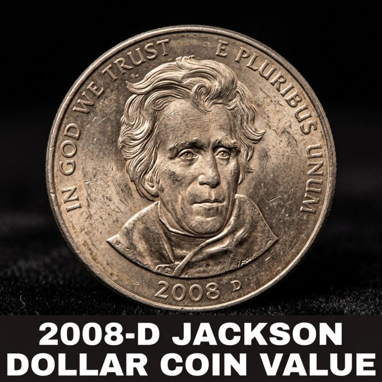 2008-D Jackson Dollar Coin Worth More Than Face Value in Higher Grades