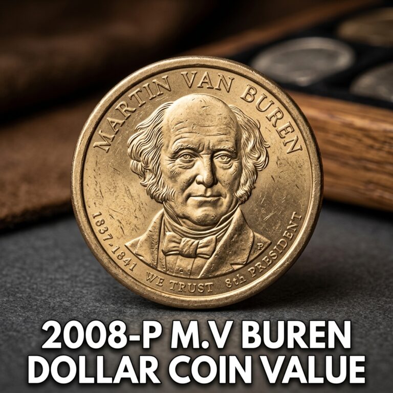 2008-P Martin Van Buren Dollar Coin Value and What It’s Worth Today