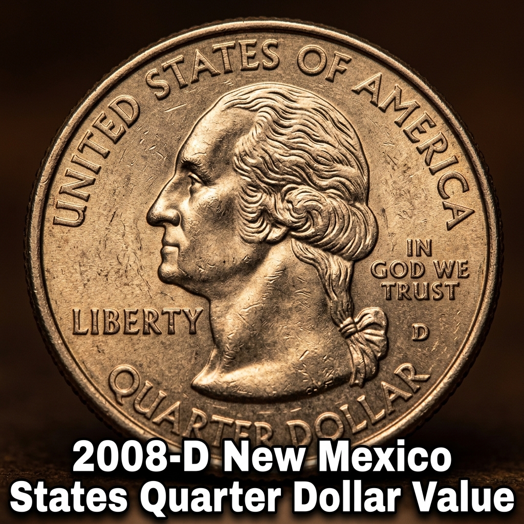 2008-D New Mexico State Quarter Value Guide What It's Worth and Why Collectors Care