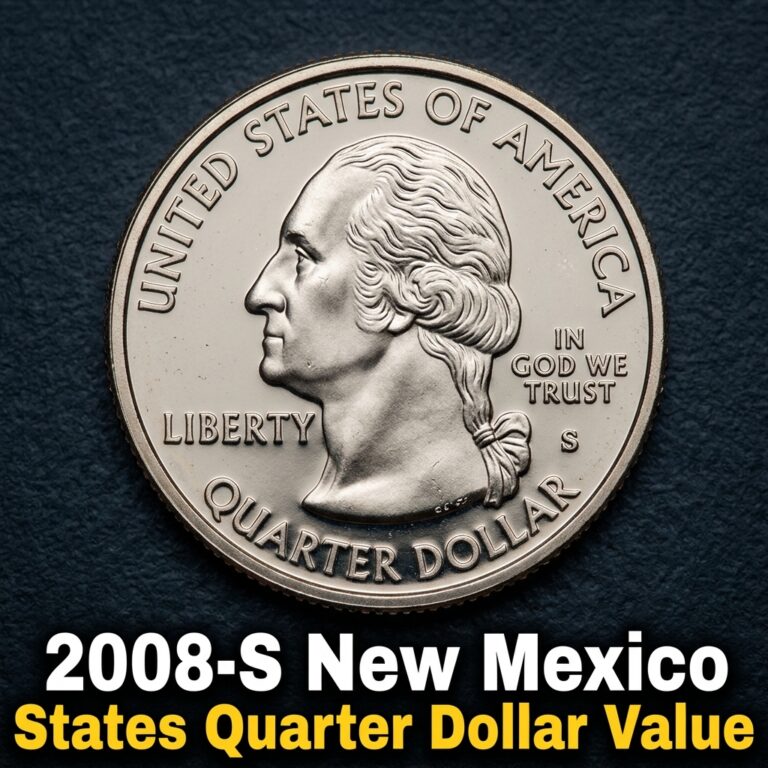 2008-S New Mexico State Quarter Dollar Value and What Collectors Are Paying Today