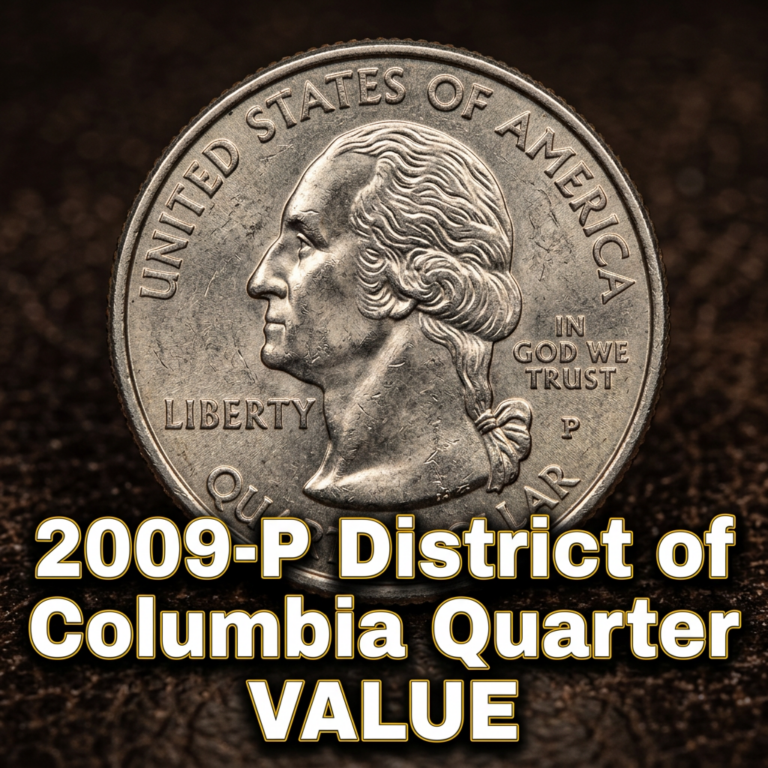 2009-P District of Columbia Quarter Value and What It's Worth Today