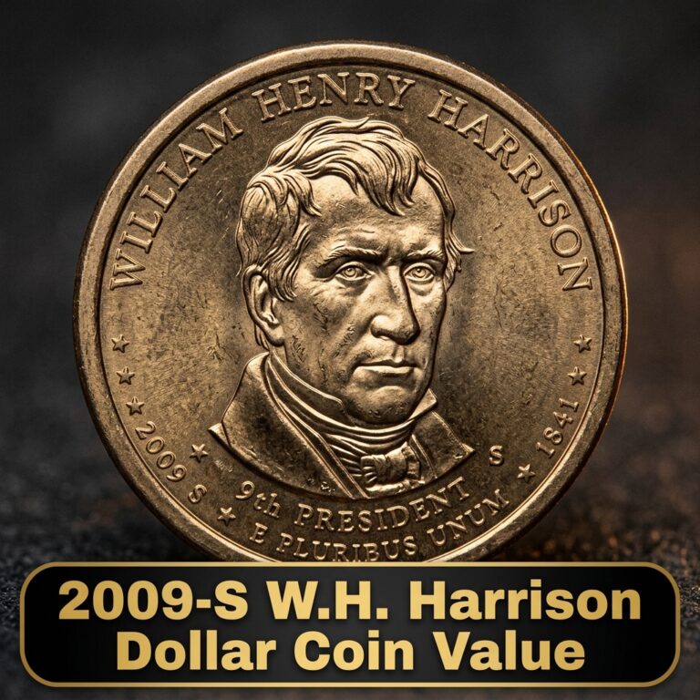 2009-S W.H. Harrison Dollar Coin Value and What Collectors Are Paying Today