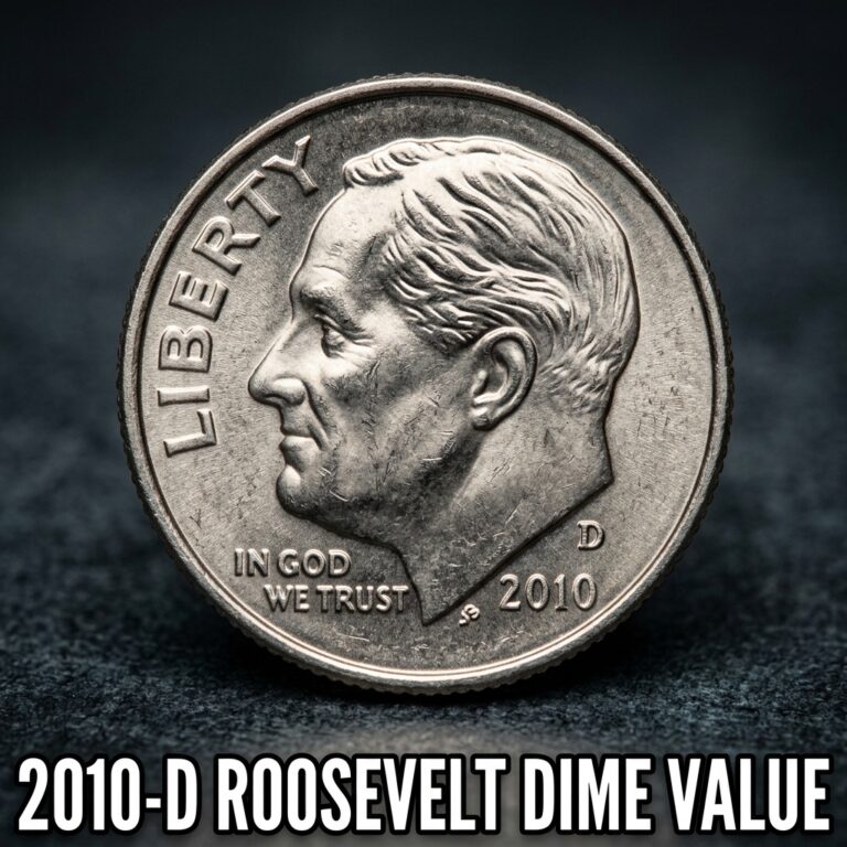 2010-D Roosevelt Dime Value and What It's Worth Today