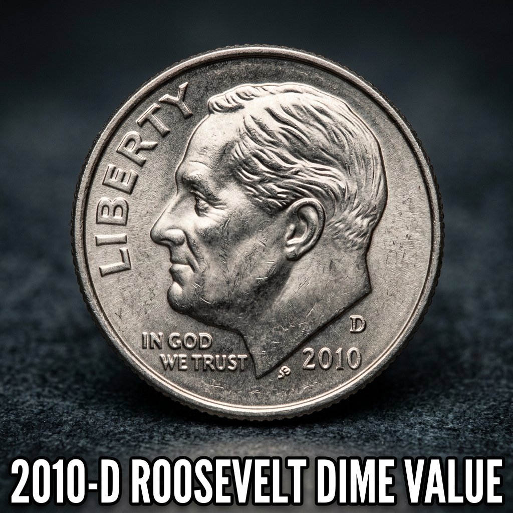 2010-D Roosevelt Dime Value and What It's Worth Today