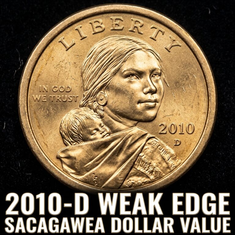 2010-D Weak Edge Lettering Sacagawea Dollar Value and What Makes It Special