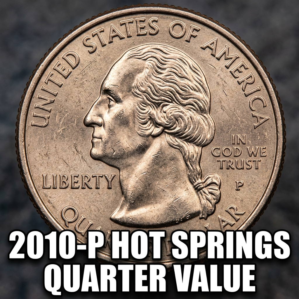 2010-P Hot Springs Quarter Value Explained From Pocket Change to Collector Coins