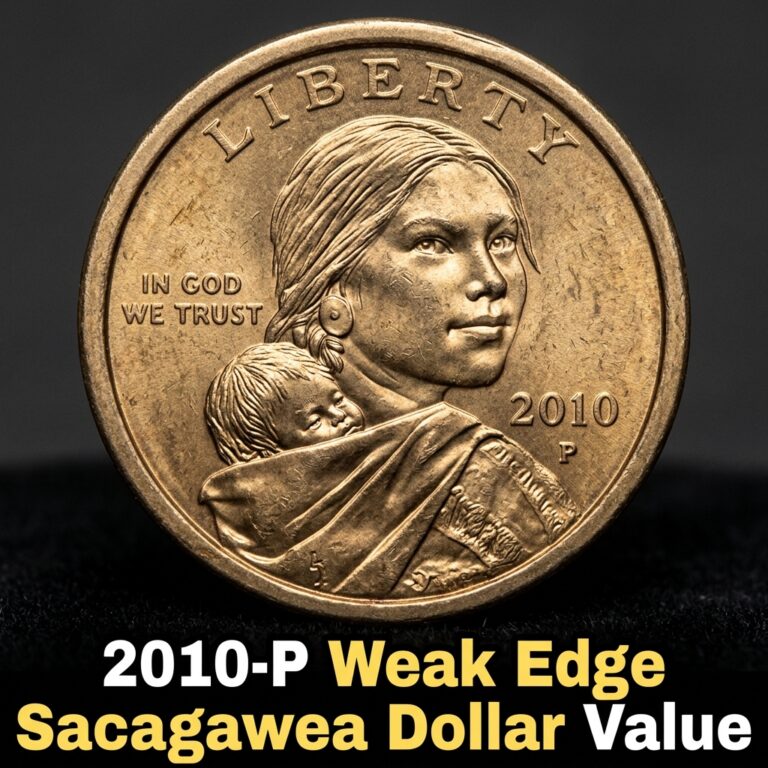 2010-P Weak Edge Lettering Sacagawea Dollar Value and What Makes It Special