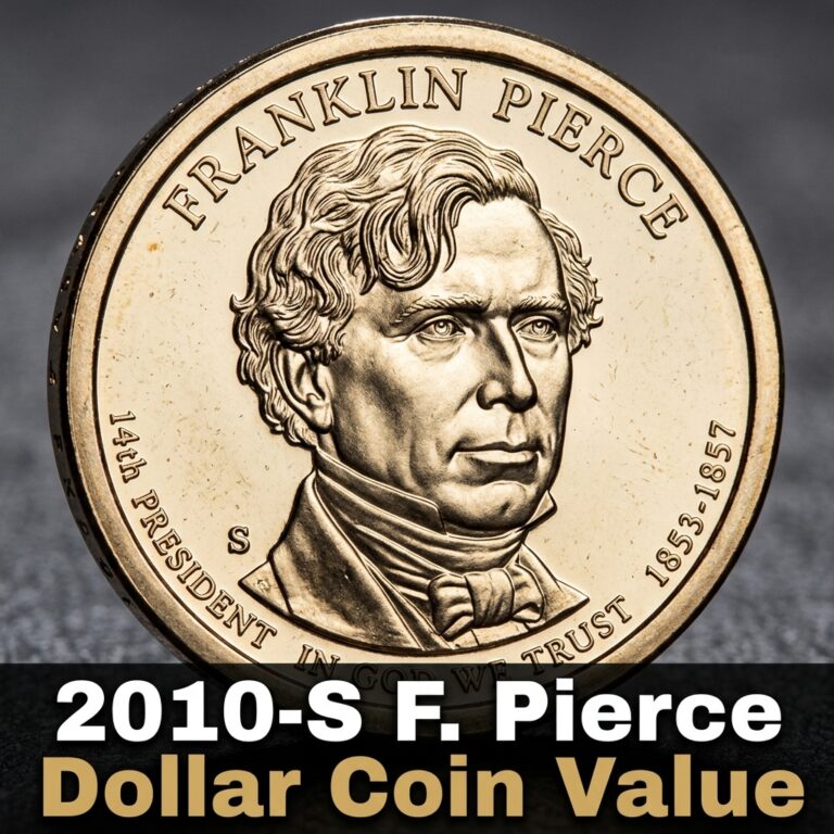 2010-S Franklin Pierce Presidential Dollar Coin Value and What Collectors Are Paying Today