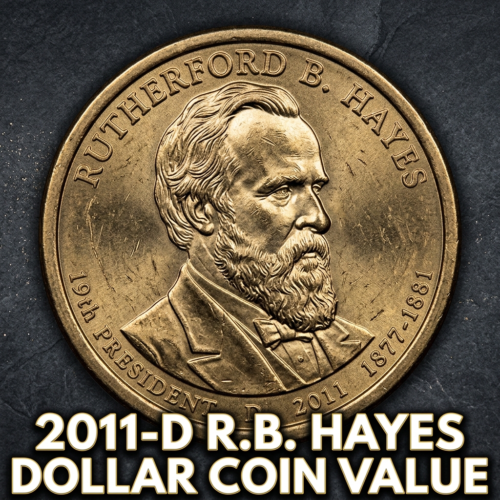 2011-D R.B. Hayes Dollar Coin Value What It's Really Worth Today