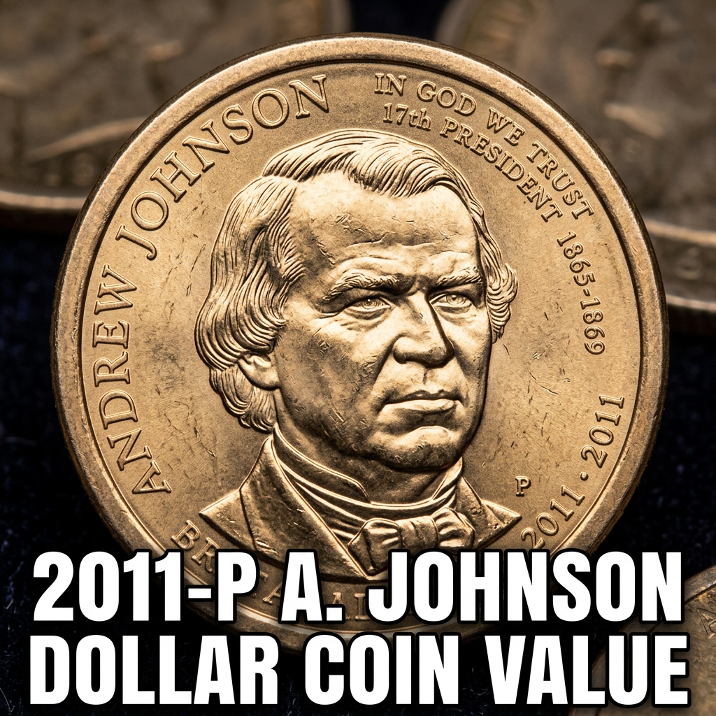 2011-P Andrew Johnson Dollar Coin Value and What It's Worth Today
