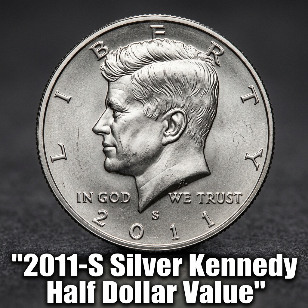 2011-S Silver Kennedy Half Dollar Value Guide What Is This Coin Worth
