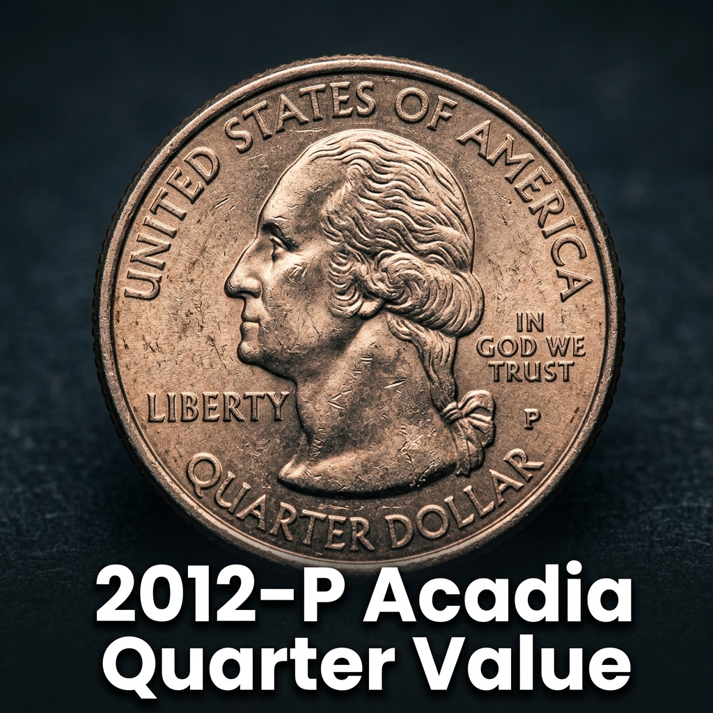 2012-P Acadia Quarter Value and What Your Coin Is Really Worth