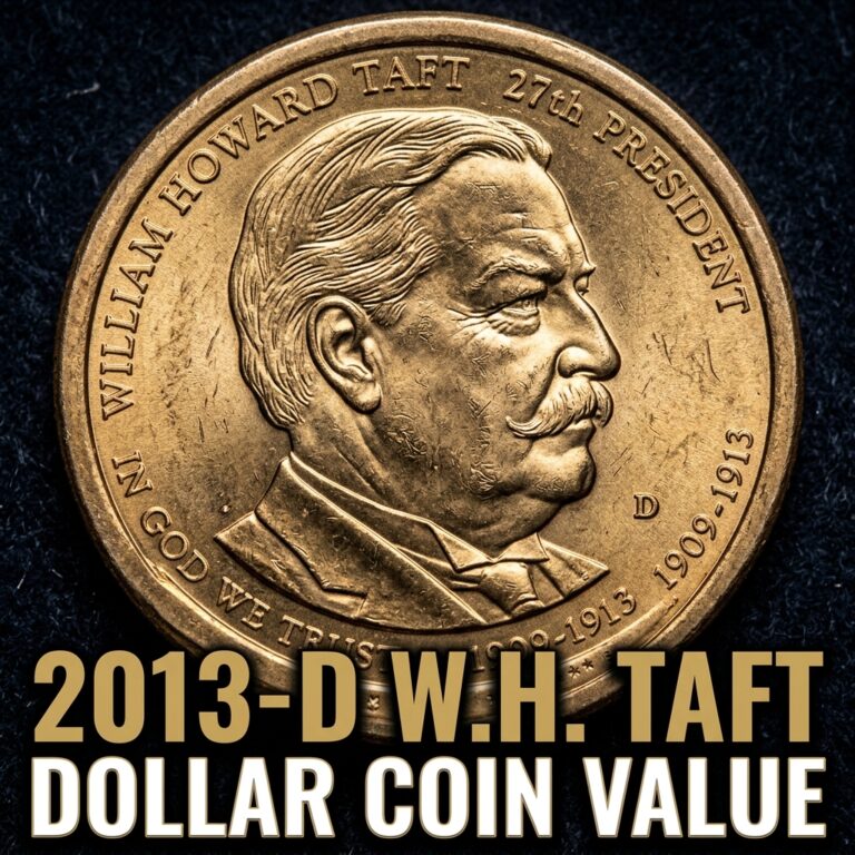 2013-D William Howard Taft Dollar Coin Value and What Collectors Are Paying Today