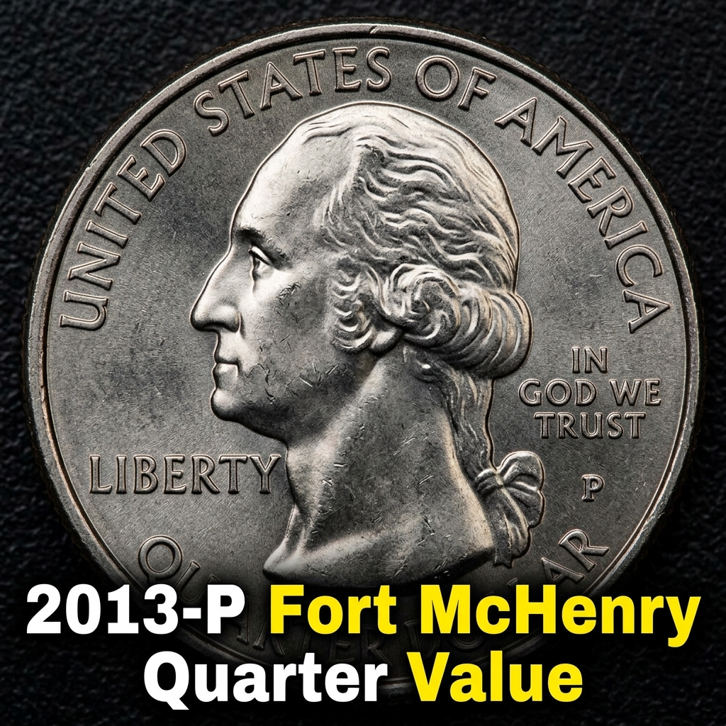 2013-P Fort McHenry Quarter Value and What It's Worth Today