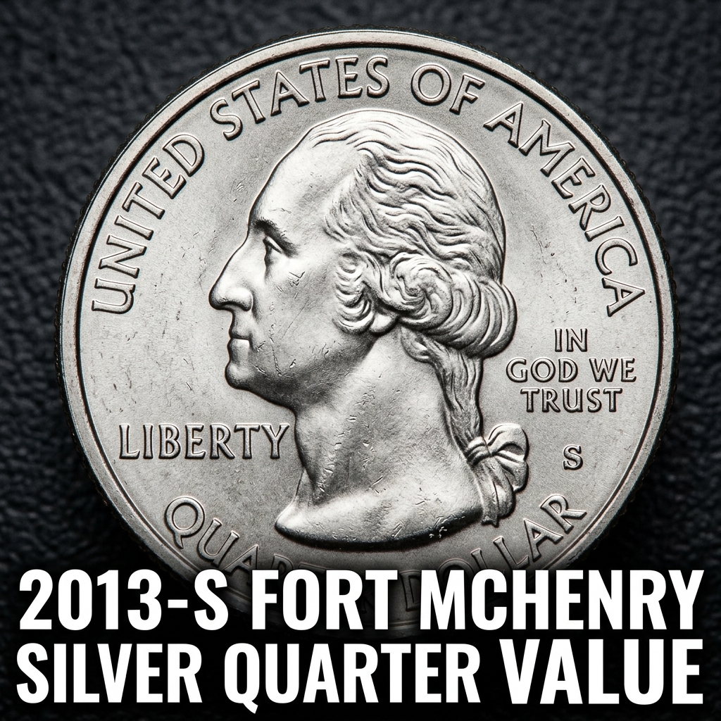 2013-S Fort McHenry Silver Quarter Worth More Than You Think