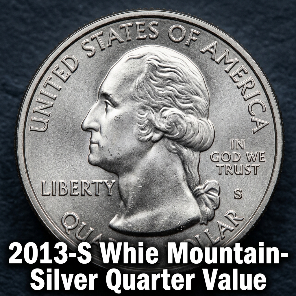 2013-S White Mountain Silver Quarter Value and What Collectors Are Paying Today
