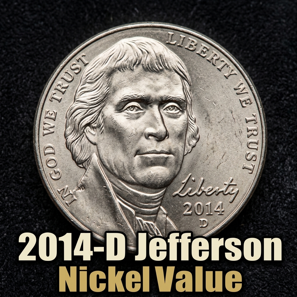 2014-D Jefferson Nickel Value and What It's Worth Today