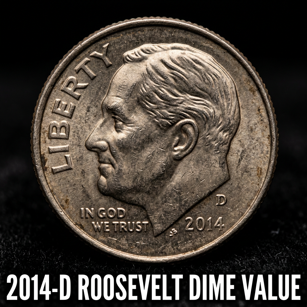 2014-D Roosevelt Dime Value Guide What This Common Coin Is Actually Worth