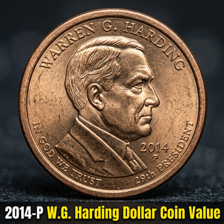 2014-P W.G. Harding Dollar Coin Value — What It's Worth and Why Collectors Care