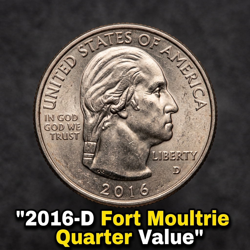 2016-D Fort Moultrie Quarter Worth More Than You Think