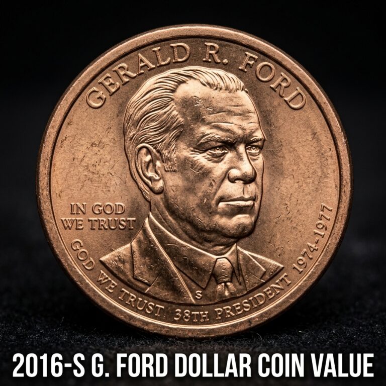 2016-S Gerald Ford Presidential Dollar Coin Value and What Collectors Are Paying Today