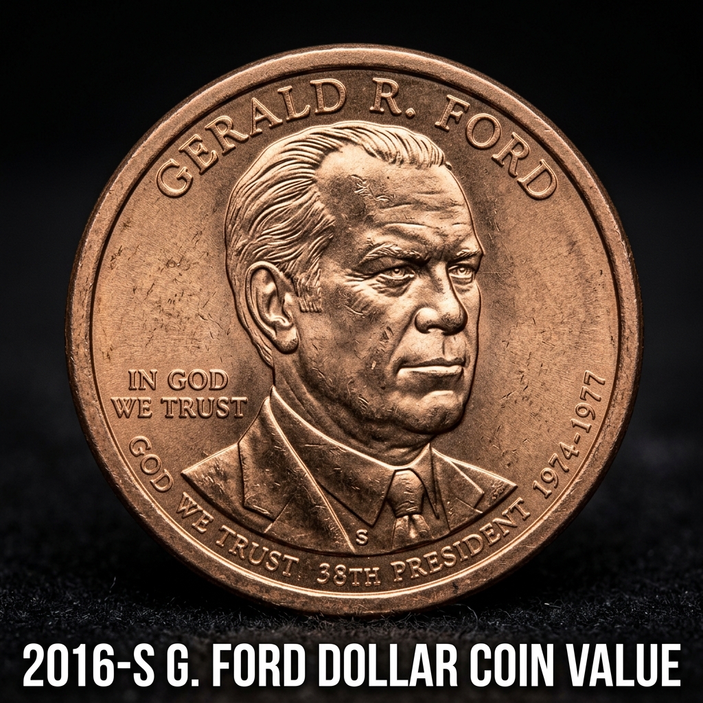 2016-S Gerald Ford Presidential Dollar Coin Value and What Collectors Are Paying Today
