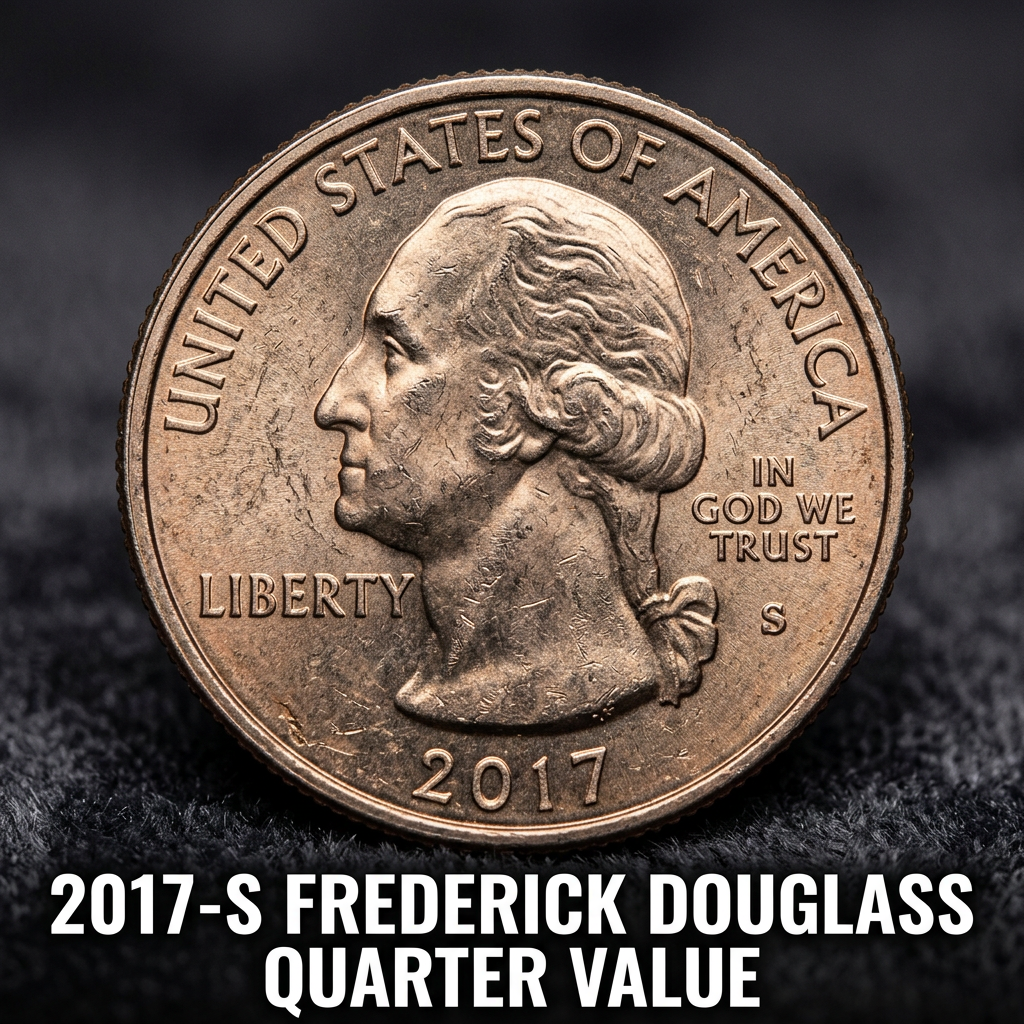 2017-S Frederick Douglass Quarter Value and What Collectors Are Paying Today