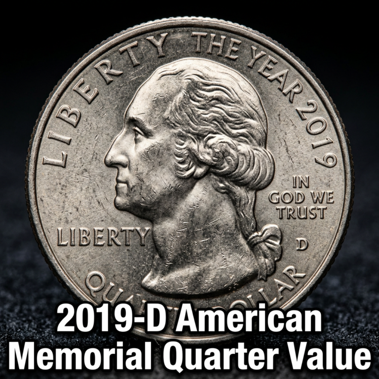 2019-D American Memorial Quarter Worth More Than You Think