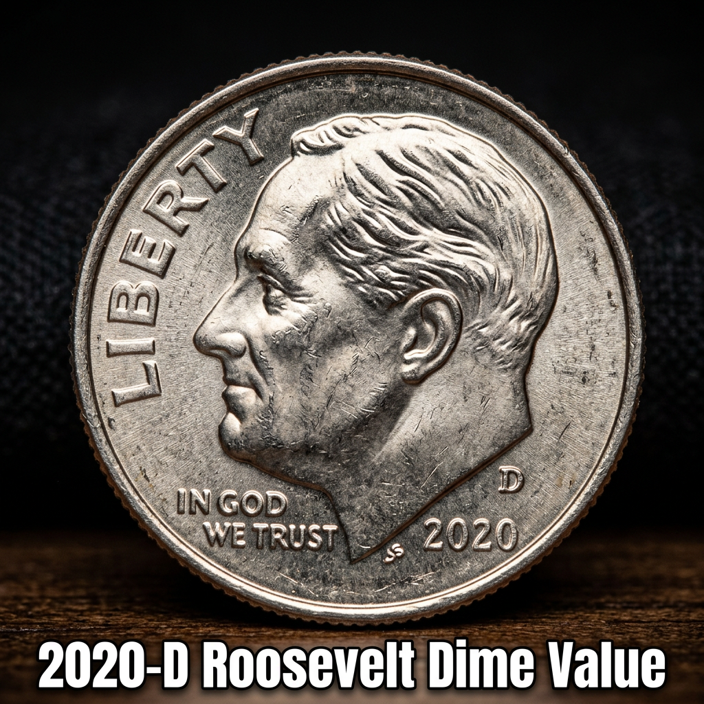 2020-D Roosevelt Dime Value and What It's Really Worth Today