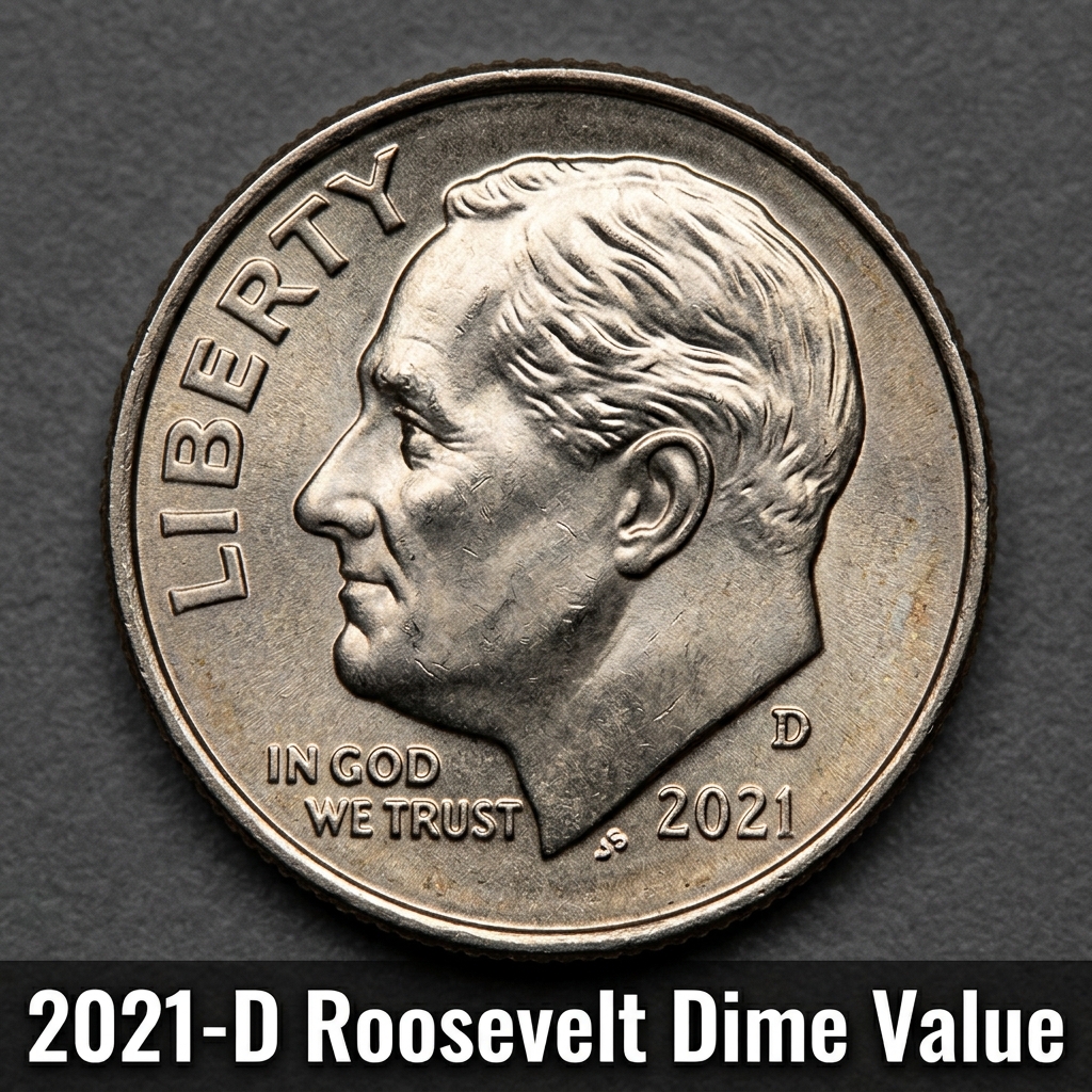 2021-D Roosevelt Dime Value Guide What It's Worth and Why