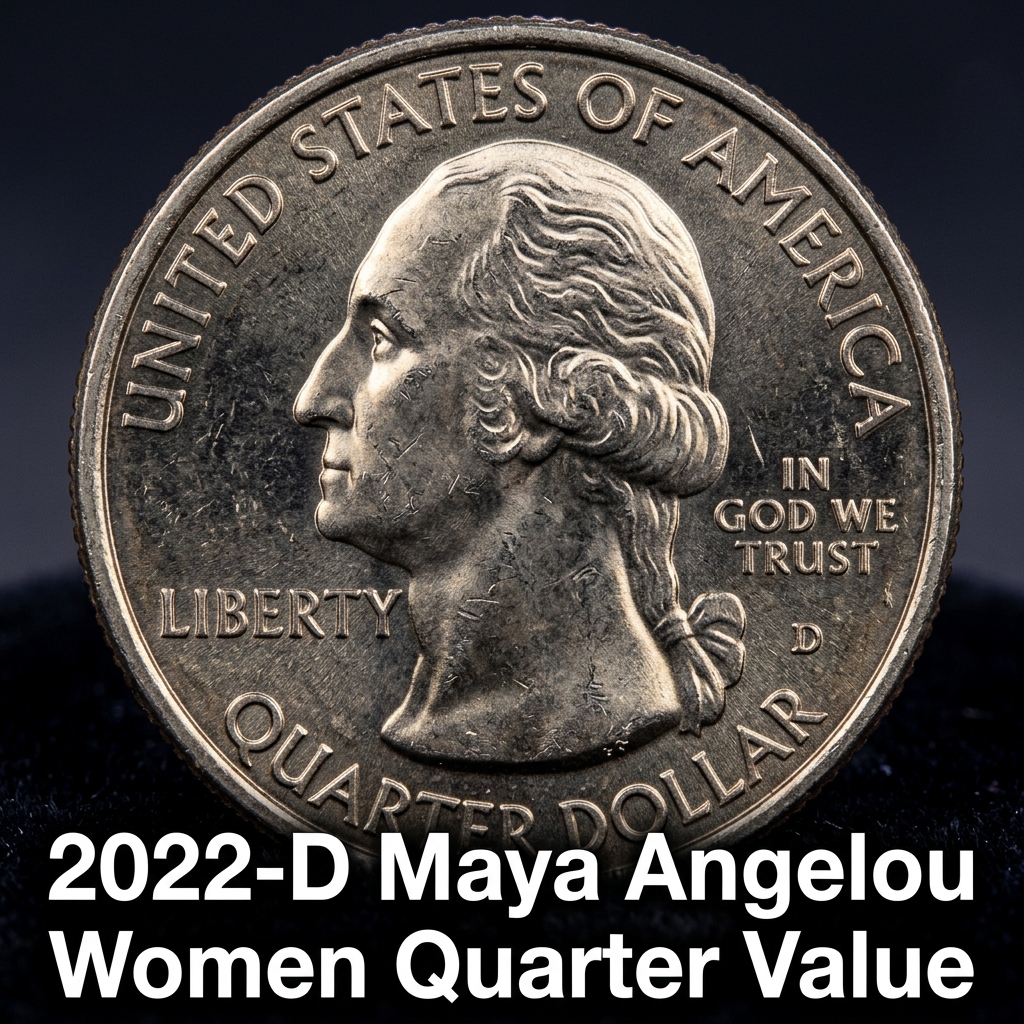 2022-D Maya Angelou Women Quarter Worth More Than You Think
