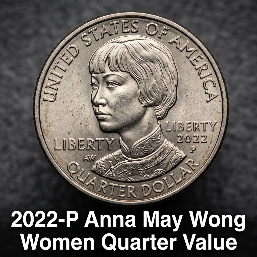 2022-P Anna May Wong Quarter Value and What It's Worth Today
