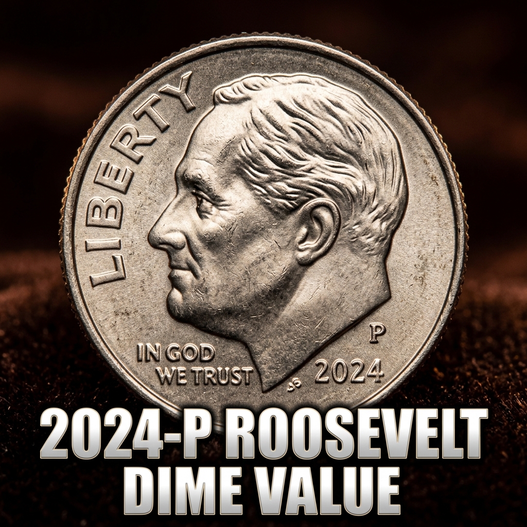 2024-P Roosevelt Dime Value Guide What It's Worth and Why It Matters