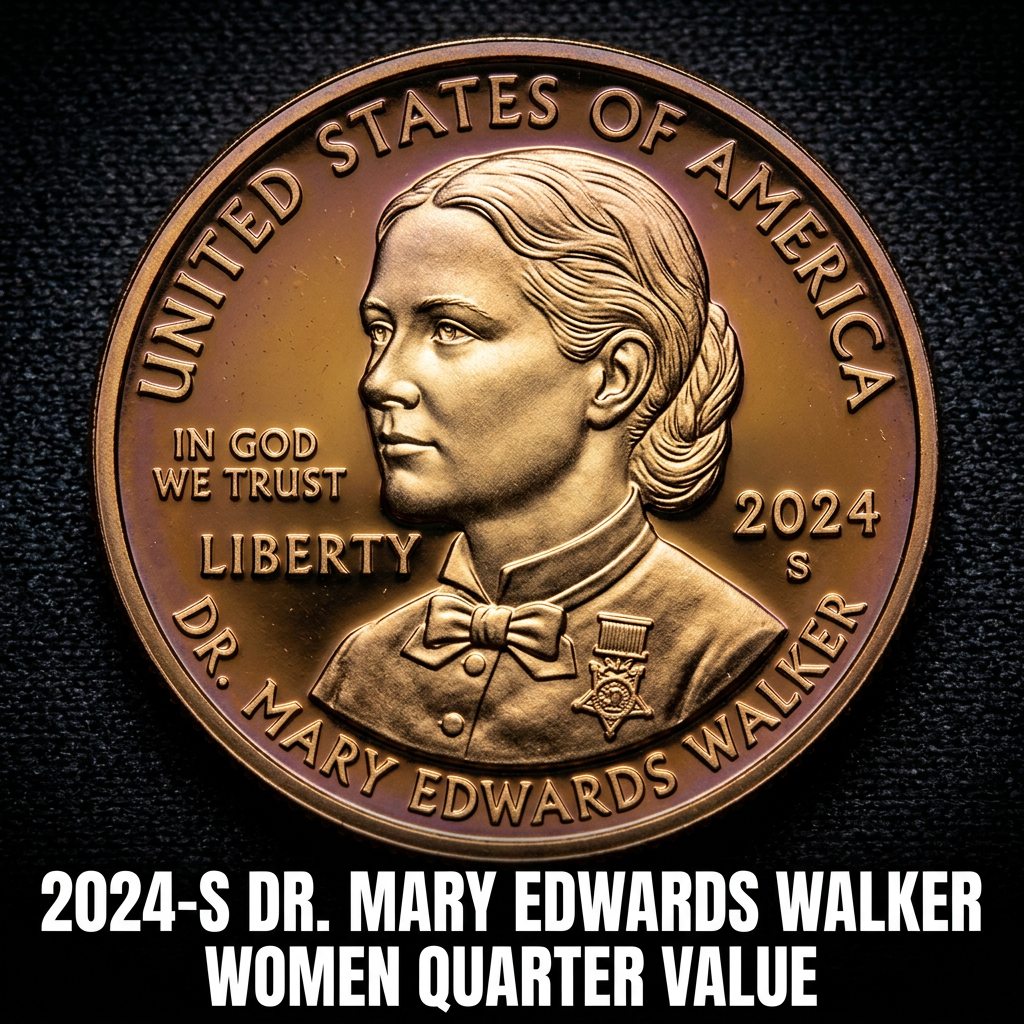2024-S Dr. Mary Edwards Walker Women Quarter Value and What Collectors Are Paying