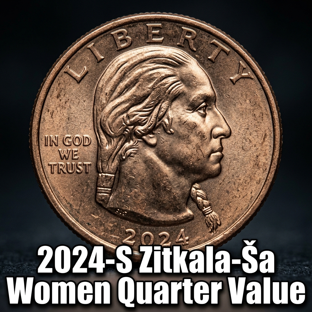 2024-S Zitkala-Ša Women Quarter Value and What Yours Is Worth